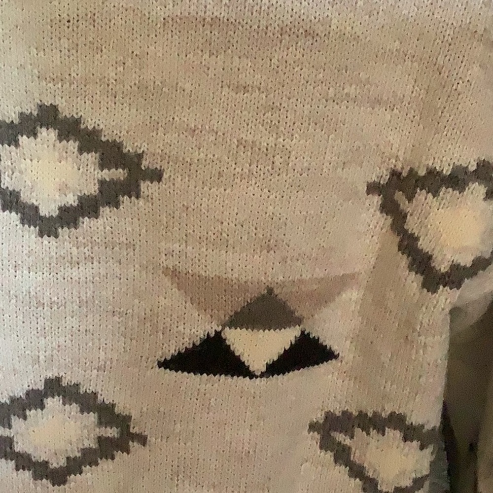 Geometric Pattern Sweater By American Eagle Outfi… - image 5